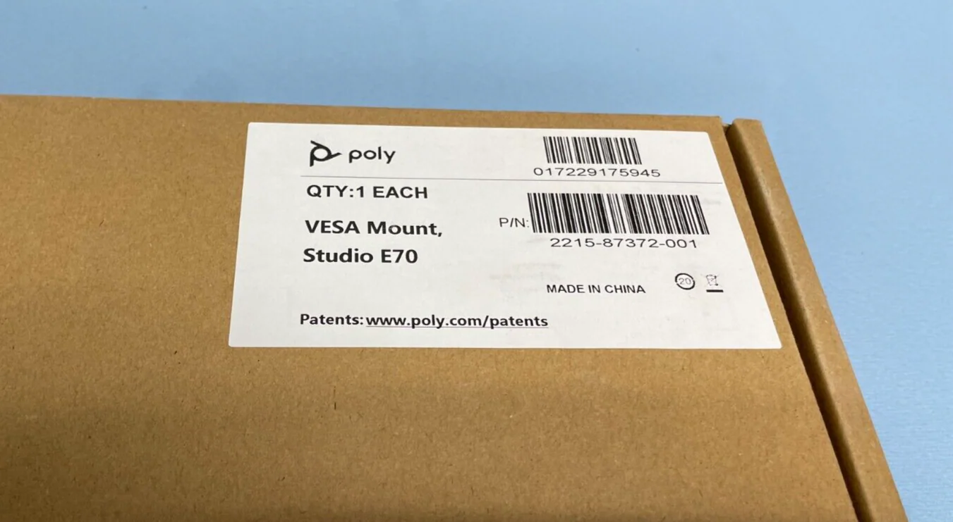 2215-87372-001 - Poly E70 Vesa Mounting Bracket - Image 3