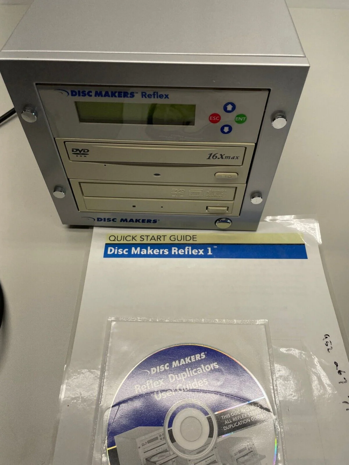 Disc Makers Reflex Reflex1 Disc DVD Duplicating Copying System NEC Drive - Image 4