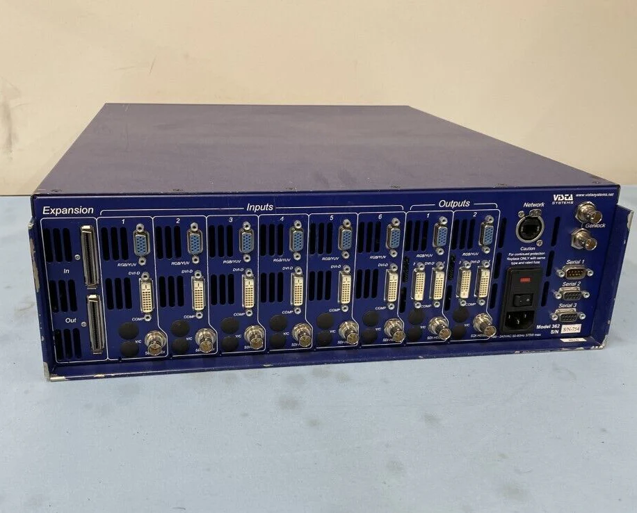 Vista Christie Digital Spyder 300-Series Model 362 6x2 Video Processor - Image 3